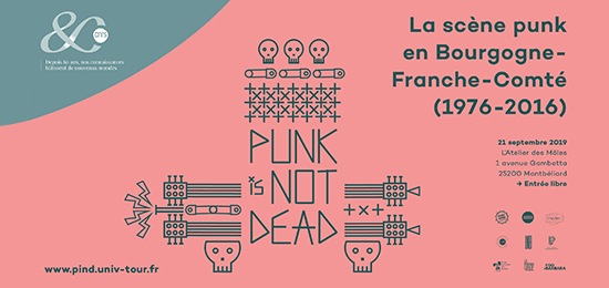 [PIND] Journée d’étude « La scène punk en Bourgogne-Franche-Comté (1976-2016)  » (21 septembre 2019, Montbéliard))