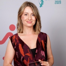 Marine Deck, Fondatrice de Lougage, recompensée par l'AFRC. Marine Deck, Fondatrice de Lougage, recompensée par l'AFRC.