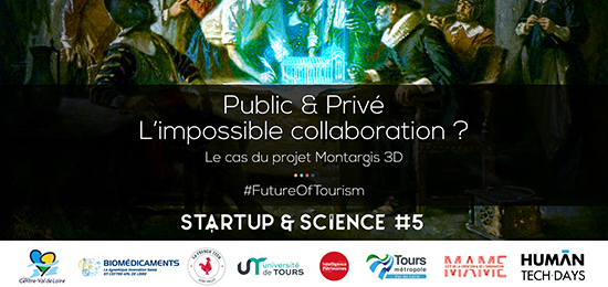 Startup & Science # 5 – #FutureOfTourism (9 janvier 2020, Tours)